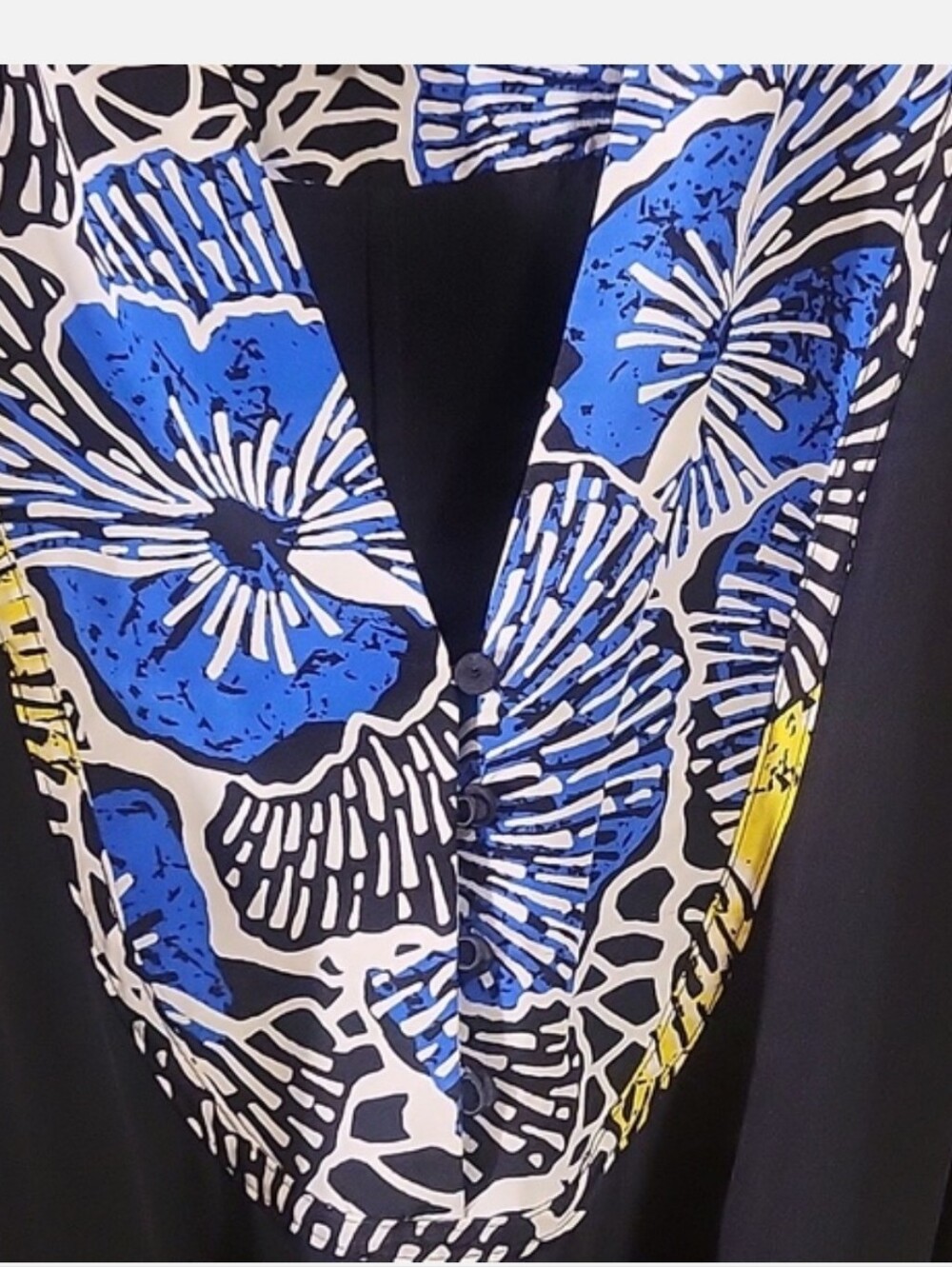 BCBGMAXAZRIA Silk Romper Women Small Black 3/4 Roll Tab Sleeve Waist Tie Pockets - Picture 4 of 7